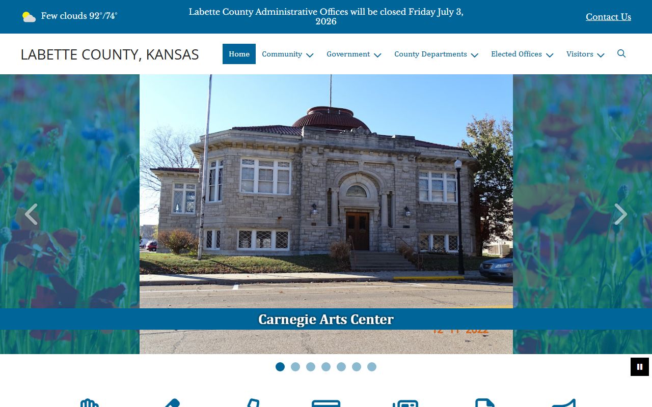 Labette County court records official county homepage